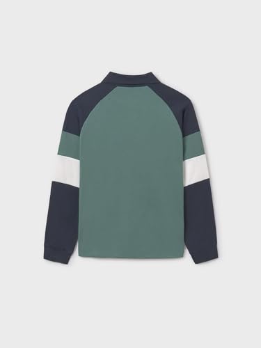 Mayoral L/s Polo for Boys Pine2