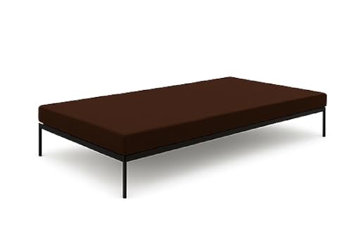 Image of ATOOTFUSION Orthopedic High-Density HR Foam Mattress | High-Resilience (HR) Dual-Sided Foam | Single Size Bed Mattress - 3-Year Warranty (Dark Brown, 72X35X2 Inches)