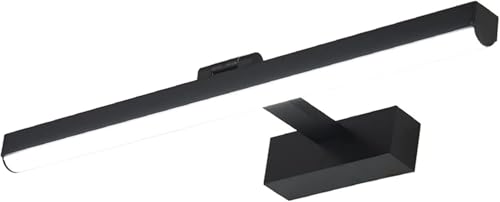 Miroir lumineux LED de salle de bain étanche avec éclairage avant et orientable