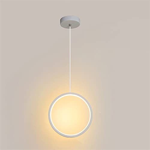 Lampe suspendue anneau LED pour créer une ambiance chaleureuse dans votre salon