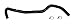 Rein Automotive PSH0427 Power Steering Return Hose (Pump to Reservoir), 1 Pack