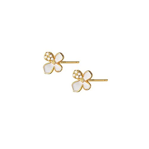Boucles d'oreilles fleur en argent 925 le cadeau d'anniversaire idéal pour vos amies