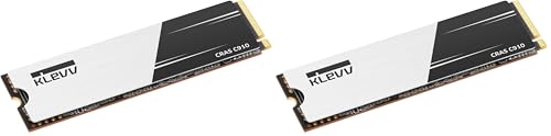 Image of KLEVV CRAS C910 1TB M.2 2280 NVMe PCIe Gen4x4 Laptop & Desktop Internal SSD Heatsink Included, up to 5000MB /s (K01TBM2SP0-C91) (Pack of 2)