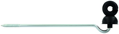 Cerres Ringisolator mit 220mm langer Gewindestütze, Holzgewinde, 10 Stück, hohe Isolation, witterungs- und UV-beständig Cover