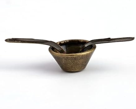 Rivets Pour Cuir, 20pcs Cuir Artisanat Rivets Vis à Tête Plate En