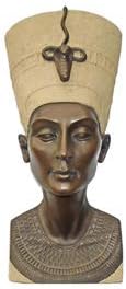 Queen Nefertiti Bust 28” Wall Sculpture