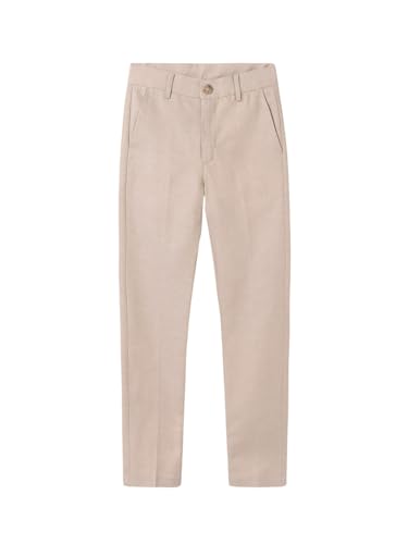 Mayoral Natural Suiting Pants for Boys Coconut