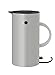 Produktbild Stelton Wasserkocher EM77 - Elektrischer Kocher, Wasserkessel, Teekanne - Schnell kochend, niedriger Energieverbrauch, entnehmbarer Kalkfilter, Sicherheitsschalter - 1,5 Liter, Grau, EU-Stecker