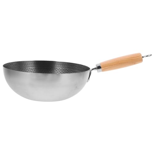 Wok Antiadherente Acero Inoxidable Luxshiny miniatura 1