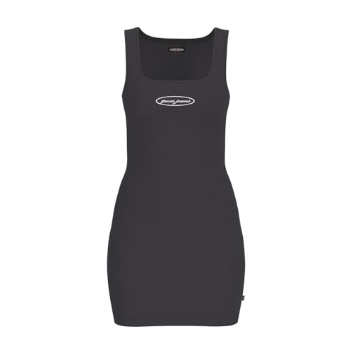Image of GUESS Womens GJ Emrboid Dress Jet Black 8