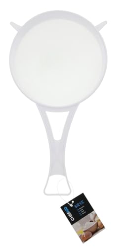 Chef Aid 18cm Wide Nylon Mesh Plastic Strainer in White - Ideal for Draining, Straining, and Washing Beans, Fruits, Vegetables, Salads, and More - BPA Free, Dishwasher Safe - Image 5