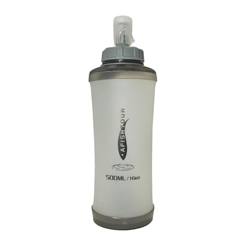 Botella de agua para senderismo y excursiones de diseño comprimido compacto para mochila 7
