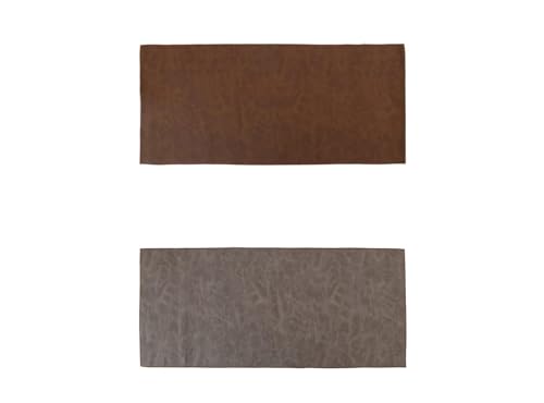 Sous-main en mousse absorbante et nappe en cuir bicolore imperméable