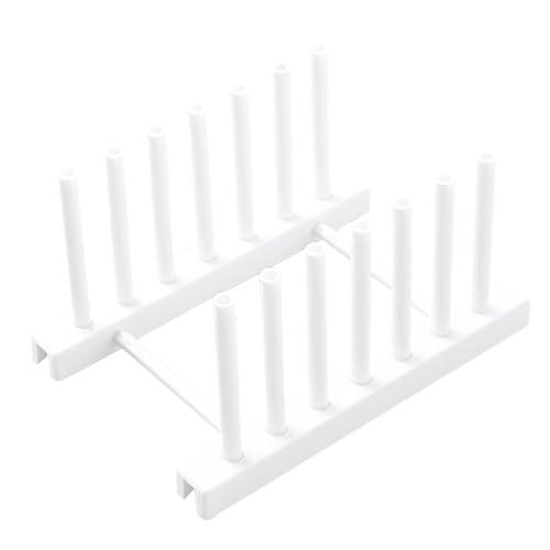 Escurreplatos | Soporte desmontable para platos | Escurreplatos de cocina para platos, ollas, tapas, tazas, organizador de almacenamiento, estante de secado, duradero, fácil de limpiar