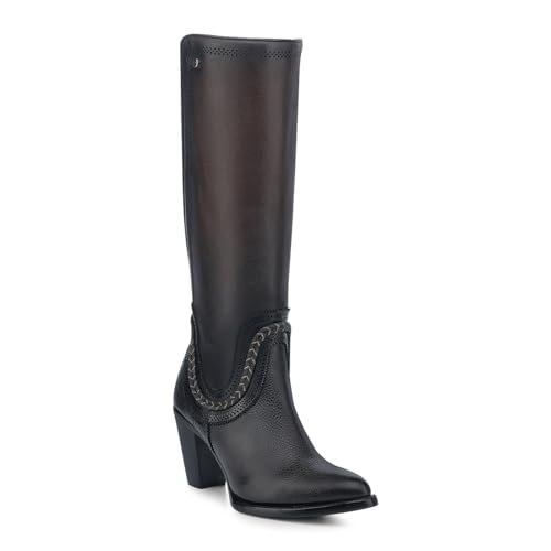 Cuadra Women's Tall Boots Black Bovine Leather