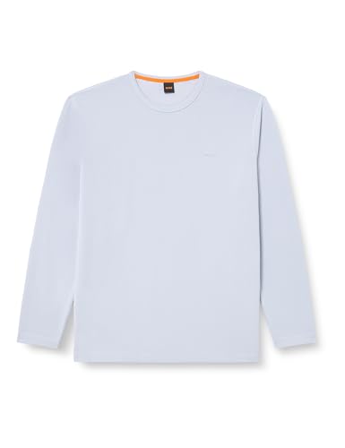 BOSS Tempesto Men's Cotton Blend Waffle T-Shirt, 053light/pastel Grey, XL