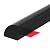 uxcell Flexible Molding Trim, 20 Inch Flexible Quarter Round Molding Silicone Peel and Stick Trim Self Adhesive Shower Water Barrier for Corner Decor Bathroom Kitchen, Black