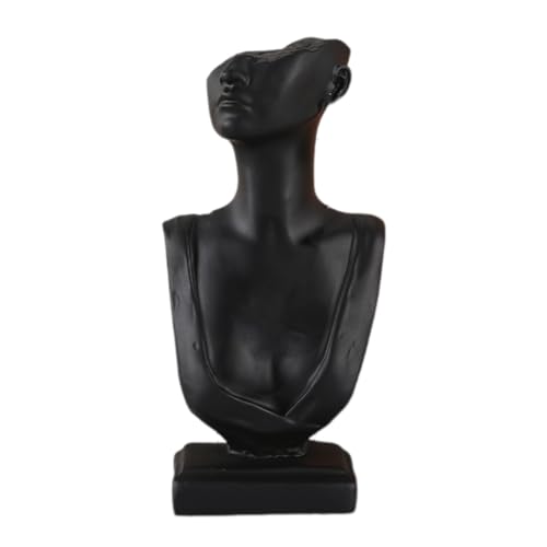 Support de collier élégant en résine texturée pour exposition de luxe - 2