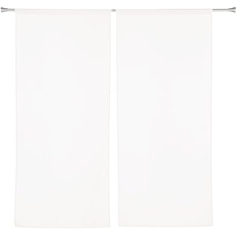 Voilage LINDER Blanc Azuré 45x120cm Cover