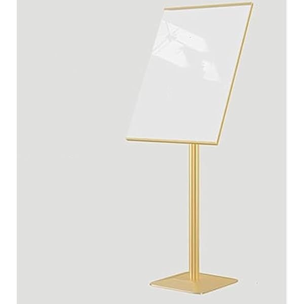 Verticale Poster Display Winkel Ingang Display Billboard Promotionele Display Staande Display Promotionele Display goud