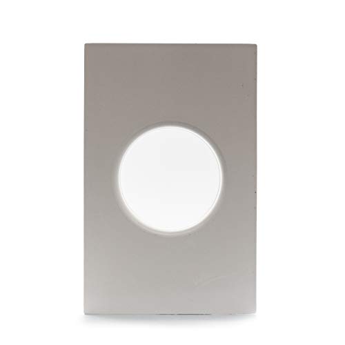 Vent Systems 6'' Inch Air Vent Duct Connector Flange Straight Ventilation Pipe Plastic Ducting Connector Plate For Cooling Heating Ventilation System Hvac 6" Inch #TOP1