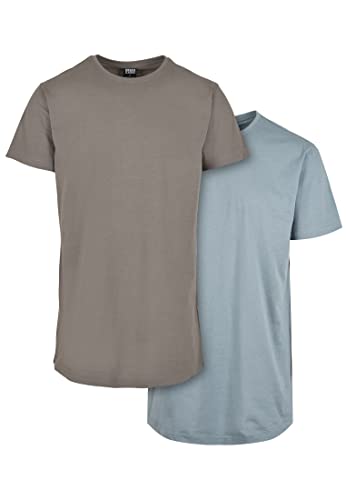 Long Tee Urban Classics t-shirt homme long avec coupe arrondie et bas incurvé