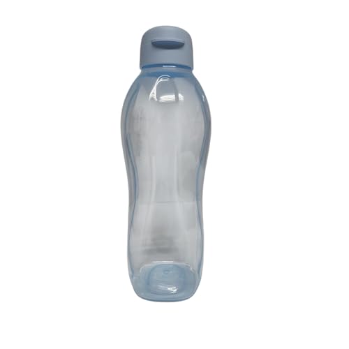 Tupperware To Go Eco Easy 2 l de botella con cierre de clip Flip Top 2000 ml (azul claro)