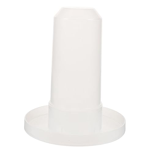 Ciotola per l'acqua per uccelli: la mangiatoia per gabbie per uccelli in plastica è resistente all'usura, non facile da rompere e può essere utilizzata per un periodo.