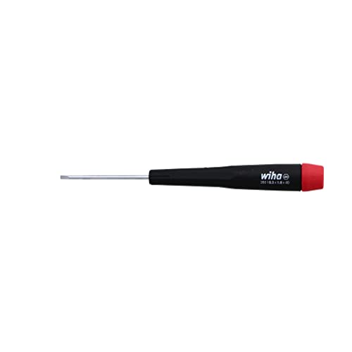 Wiha 96018 Slotted Screwdriver with Precision Handle, 1.8 x 40mm, Multi - Image 3