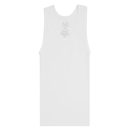 Image of Fruit of The Loom Boys' Eversoft Cotton Undershirts, T Shirts & Tank Tops