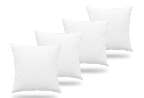 Kingnetstore Rellenos Cojines Sofa hipoalergénicas para Funda Cojines Decoracion y para Almohadas de Cama 50x70cm (2 Unidades) Cover