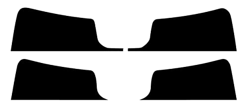 True Line Automotive Precut Car Sun Visor Window Tint Compatible with Nissan Rogue SUV 2021-2023 - Customizable Visor - Sunshade for Car Windshield - Sun Visor for Car Windows - Tint Kit