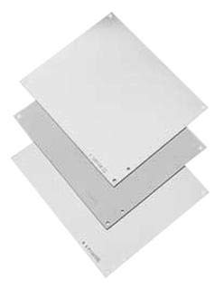 CP2424 - Panel, 12 Gauge, Steel, White, Concept Wall-Mount Enclosures, 564 mm, 564 mm (CP2424)