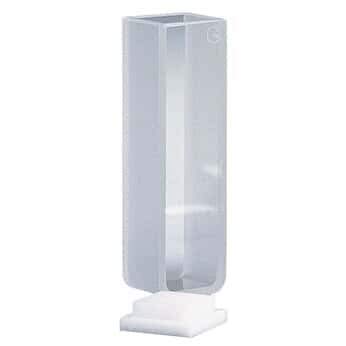 Cubetas de fluorímetro; tapa de tapón; vidrio; capacidad de 3.5 ml, paquete de 2