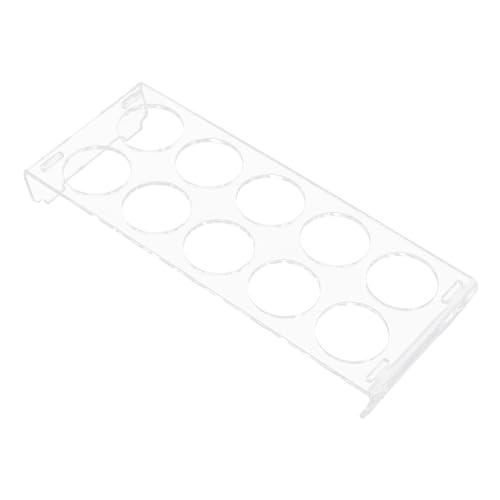 Cabilock 冷蔵庫用卵ホルダー アクリル製 大容量卵保存容器 独立スロット設計で整理整頓 キッチン向け