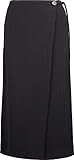 asymmetrischer Saum Filippa K Damen Wickelrock in Schwarz 36 DE/S