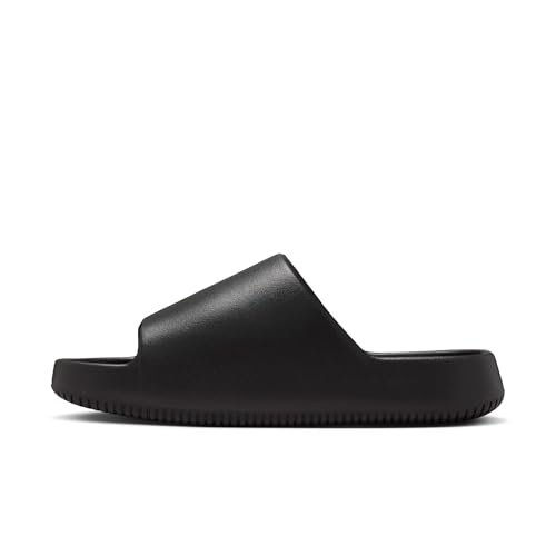 Nike Calm 2.0 Men's Slides, Black/Black-Black, 12
