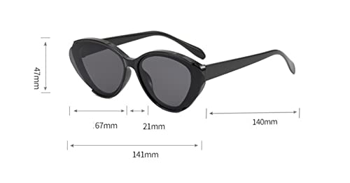 ZENYS Men and Women Outdoor Retro Decorative Sunglasses (Color : G, Size : 1)3