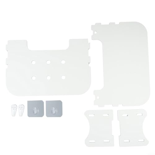 Jotekonoby TV-Regal zur Wandmontage, für Set-Top-Box-Router, Stanzen,...