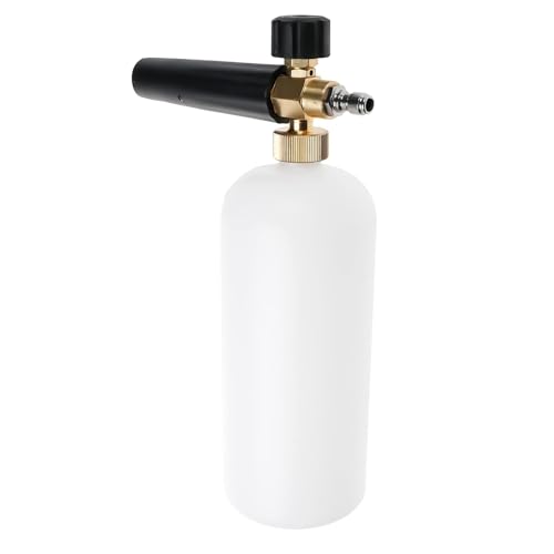 FreeTec 1L Neve Schiuma Lance Auto Foam Pistola professionale Adjustable Car Wash lancia schiuma Generatore idropulitrice per il lavaggio auto pulizia Attrezzi Rondella