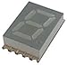 VISHAY SEMICONDUCTOR VDMG10C0 DISPLAY, 7-SEGMENT, 10MM, GREEN (1 piece)