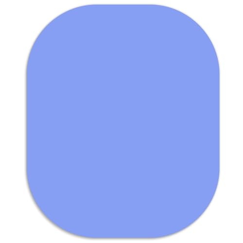 Kevizewo Mini Mouse Mat, Mouse Pad, Small Mousepad, Blue Mouse Pads, Cute Desktop Mousemat for Travel Laptop Home Office Desktop Accessories Portable Mouse Pad 6x7 inches