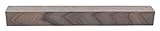 Walnut Lumber Square Stock, Solid, Hardwood - 12 in x 1.25 in (Actual Size) - Finished on All Sides...