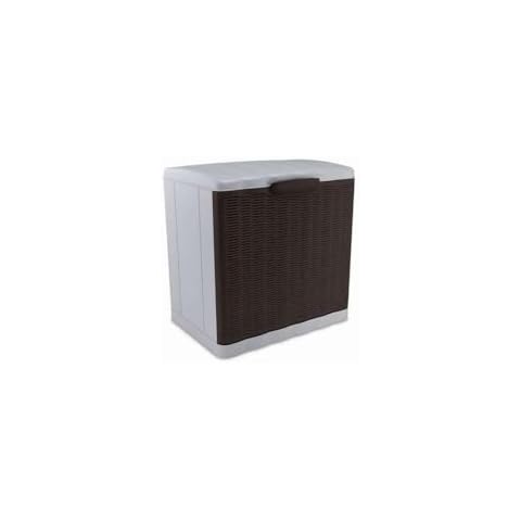Stefanplast Elegance Shoe Cabinet, 40 x 30 x 40 cm, Moka Cover