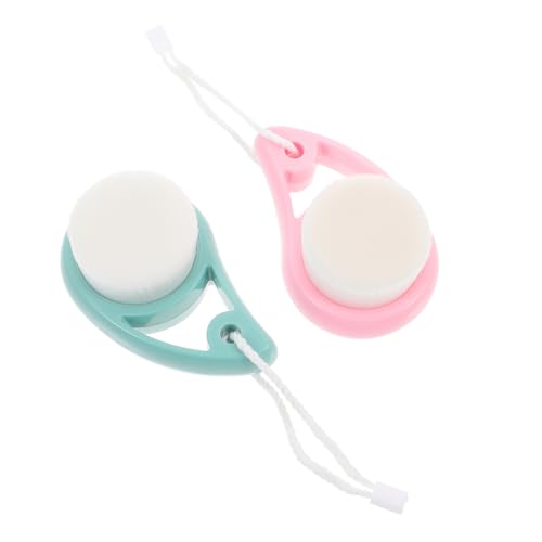 WRITWAA 2Piezas Cepillo De Limpieza Facial Exfoliante Manual Suave Cepillo Limpiador
