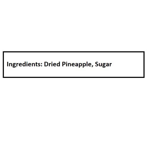 Fresh & Fab 100% Natural and Fresh Pineapple Candy | Delicious and Sweet | 400 gm - Pack of 1 2