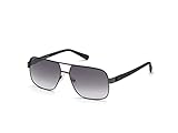 Guess GU00016 Brille, Shiny Gunmetal 58 für Herren