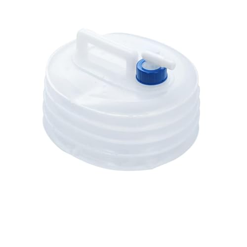 Image of KIDWILL Collapsible Water Storage Tank Portable Water Container with Tap Foldable Water Carrier Lifting Bag Water Pouch Camping Water Tank Outdoor Water Dispenser Travel Water Storage Solution