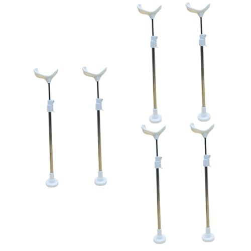 KONTONTY 3sets Doll Display Stands 3-5ft Height Figures Stable Structure 2pcs*3