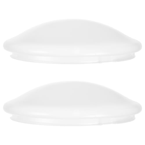Image of Generic 2pcs Ceiling Light Shade Replacement Easy Twistlock Install for Bedrooms Balconies Kitchens Bathrooms